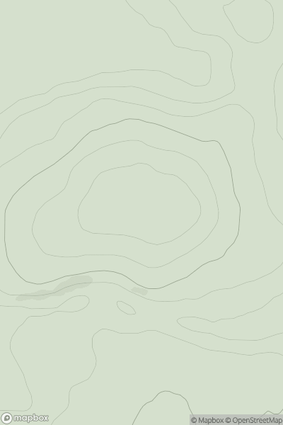 Thumbnail image for Whitelaw Hill [Firth of Forth to the River Tweed] showing contour plot for surrounding peak